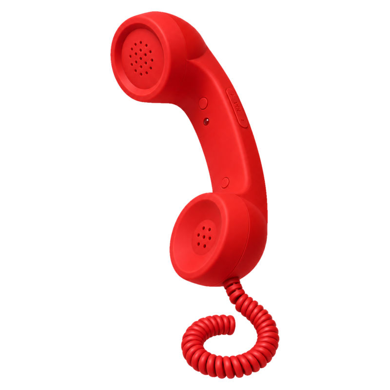 DialBop pack of 1 red handsets